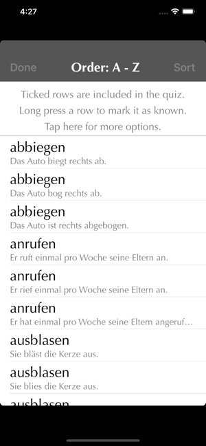 German Irregular Verbs(圖5)-速報App