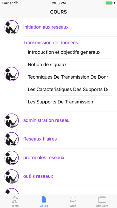 How to cancel & delete Cours de Réseau Informatique from iphone & ipad 4