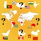 Geography application, Flags, Maps, Coat of Arms (COA) and Capitals of the Countries of the World