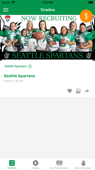 Seattle Spartans screenshot 2