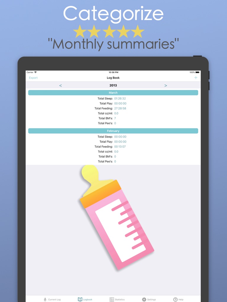 【图】Baby Log & Breast Feeding App.(截图3) 【图】Baby Log & Breast Feeding App.(截图3)