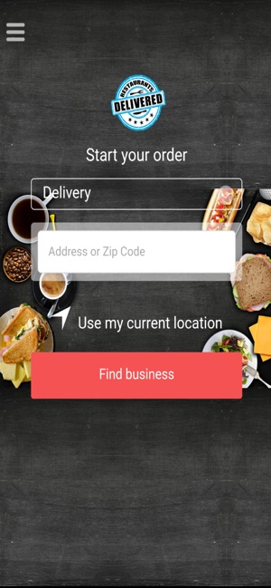 Restaurants Delivered Business