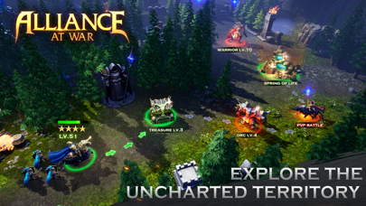 Alliance at war: magic age screenshot 1