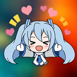 Snow MIKu Stickers HD