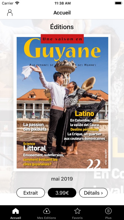 Une saison en Guyane magazine