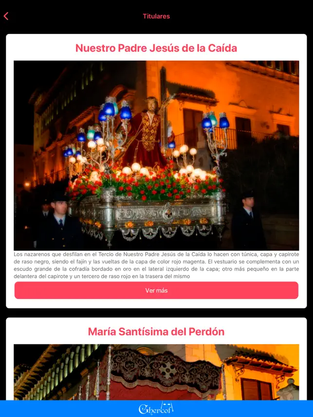 Captura de Pantalla 5 Cofradía del Perdón Orihuela iphone