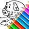 Icon Animal Coloring Books for Kids