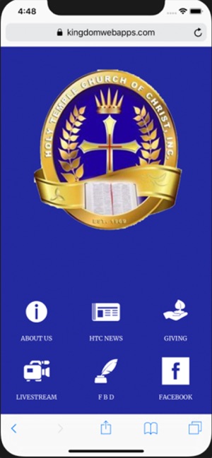 Holy Temple Church of Christ(圖1)-速報App