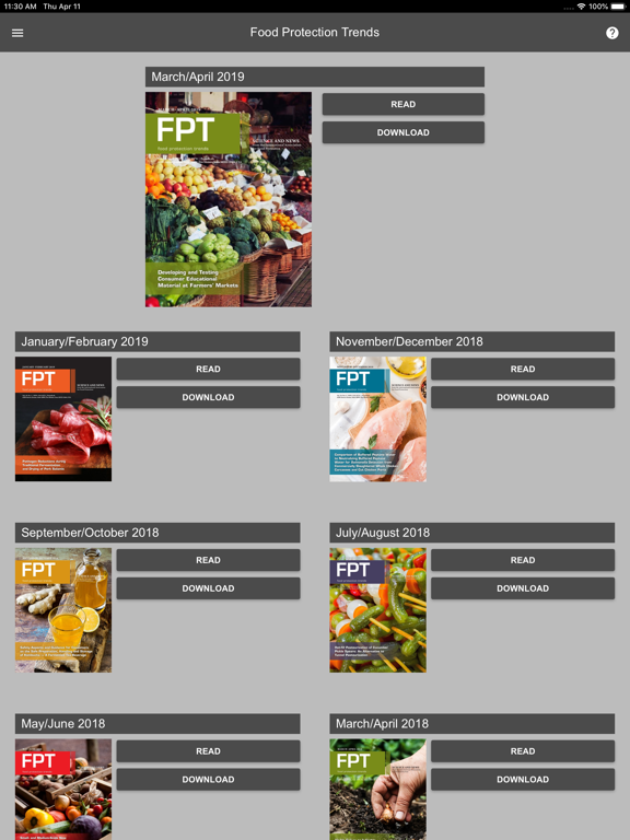 Screenshot #4 pour Food Protection Trends