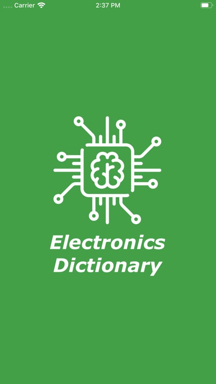 Electronics - Dictionary