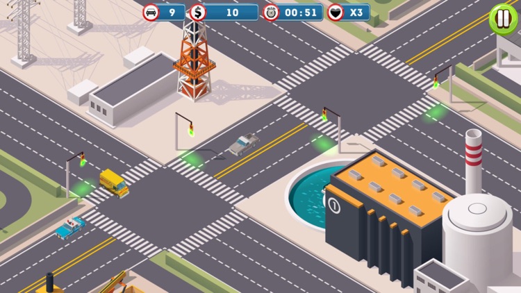 City Driving Traffic control