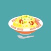 玉米炒饭-茄子Emoji