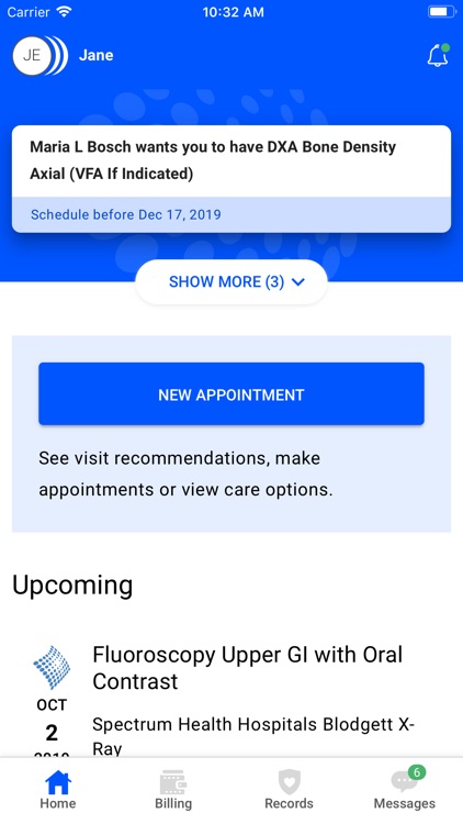 Spectrum Health MyHealth