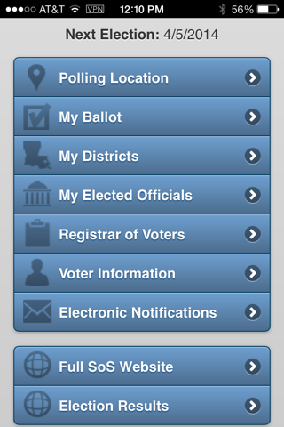 GeauxVote Mobile screenshot 2