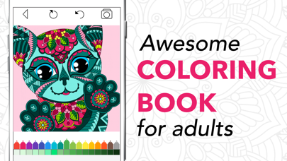 How to cancel & delete Coloring Book for Adults + from iphone & ipad 1