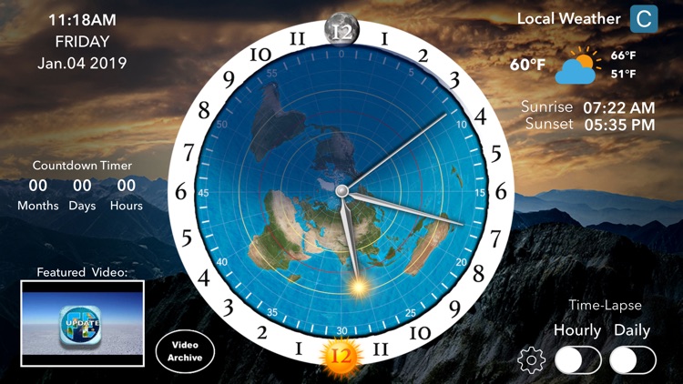 Flat Earth Sun, Moon & Zodiac