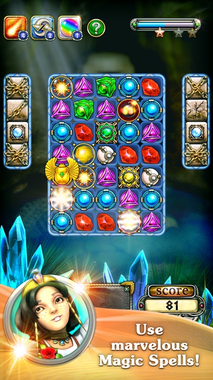 Jewellust Endless: Match 3 screenshot-3