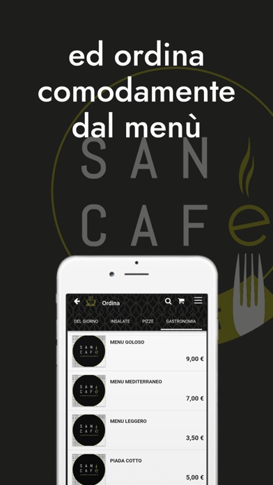 San Cafè Gourmet screenshot 3