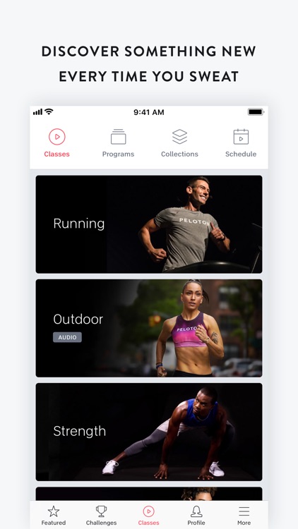 Peloton — at home fitness screenshot-0