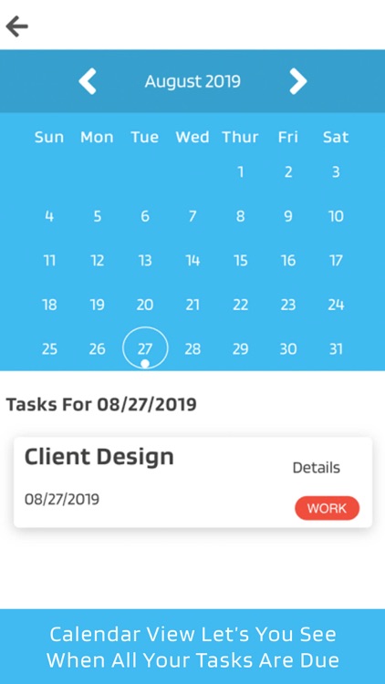 Simple Work Planner