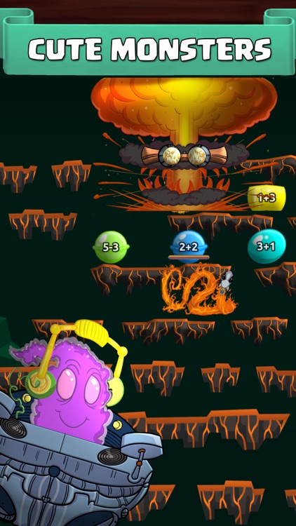 Monster Math - Fun Kids Games screenshot-3