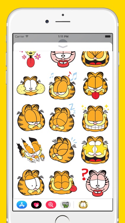 Garfield Emojis screenshot-3