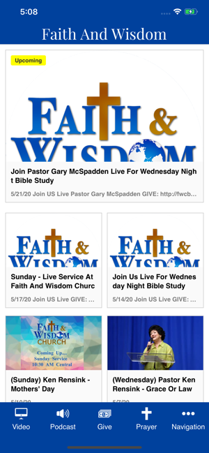 Faith & Wisdom Church(圖1)-速報App