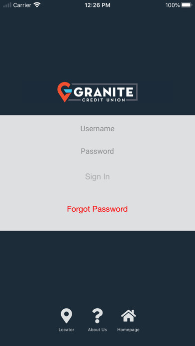 How to cancel & delete Granite CU Mobile Banking from iphone & ipad 1