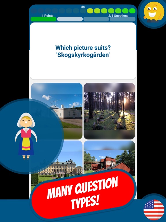 Screenshot #5 pour SUÈDE & STOCKHOLM Quiz