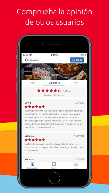 Just Eat - Comida a Domicilio screenshot-3