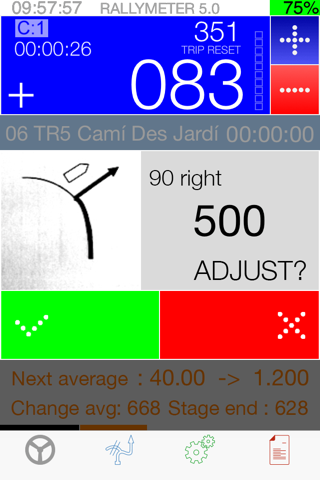 Rallymeter Basic TSD - náhled