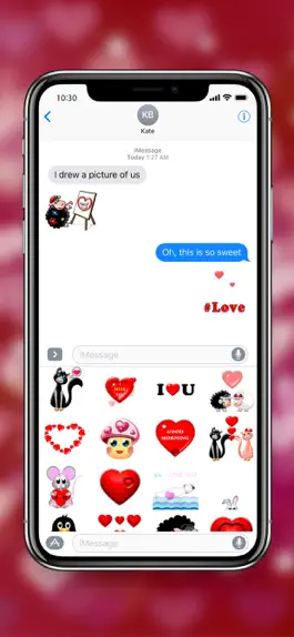Game screenshot Fall In Love - Stickers hack