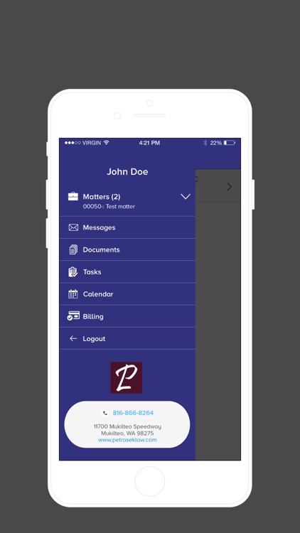 Petrasek Law screenshot-3