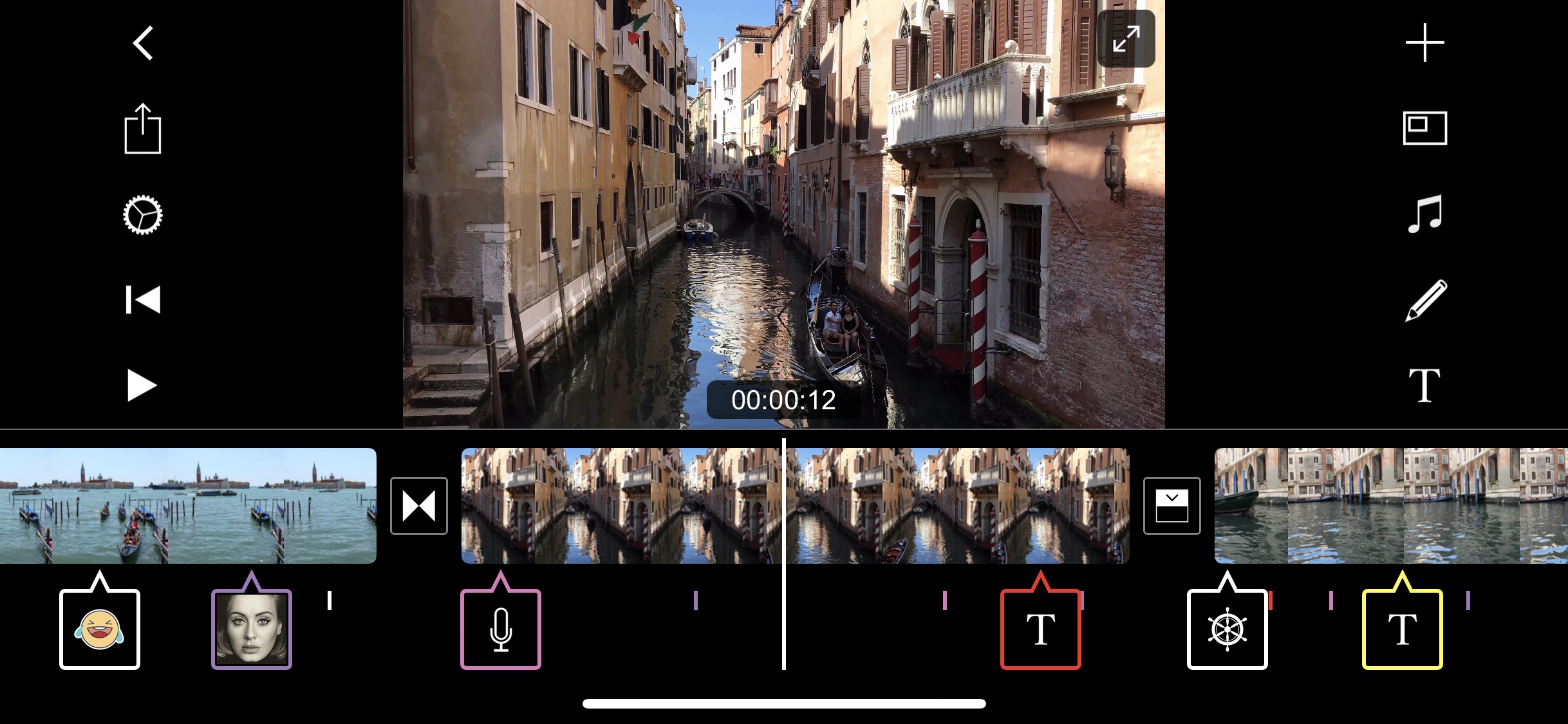 Screenshot do app Filmmaker Pro Editor de Vídeos
