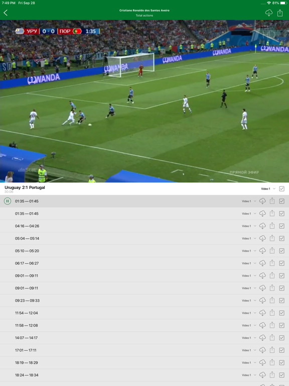 Screenshot #6 pour InStat Football Scout