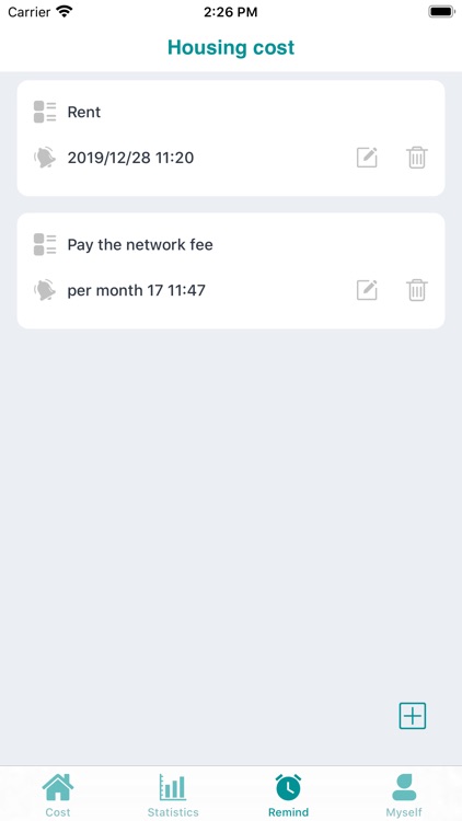 Cost living - Housing related