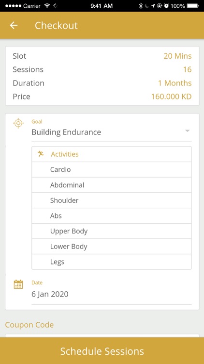 X Athletic - Client App screenshot-4