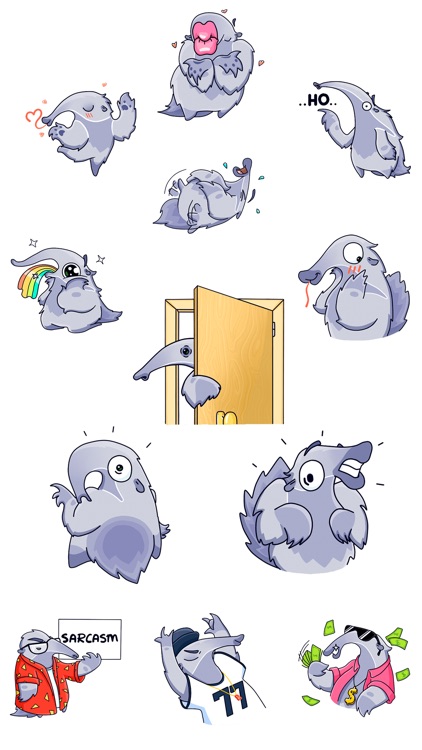 Anteater Stickers