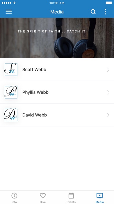 How to cancel & delete Webb Ministries from iphone & ipad 2