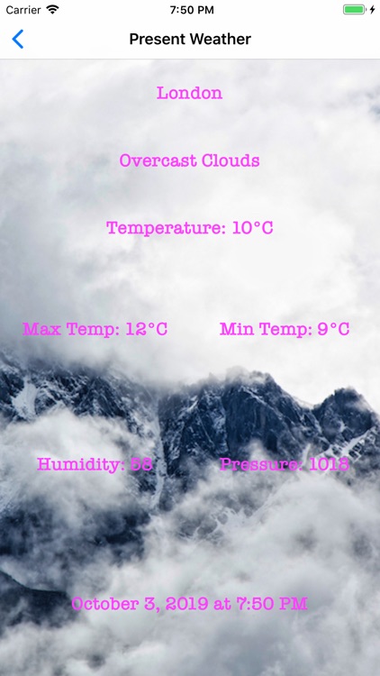 Popular City Weather