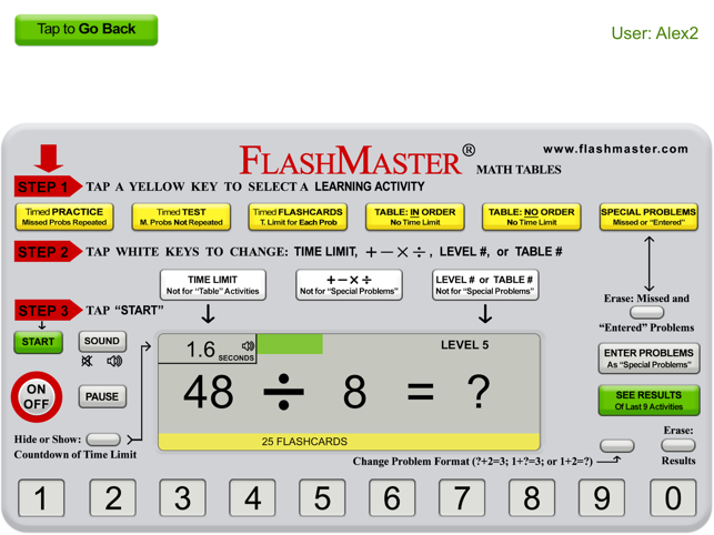 FlashMaster App--Math Facts(圖2)-速報App