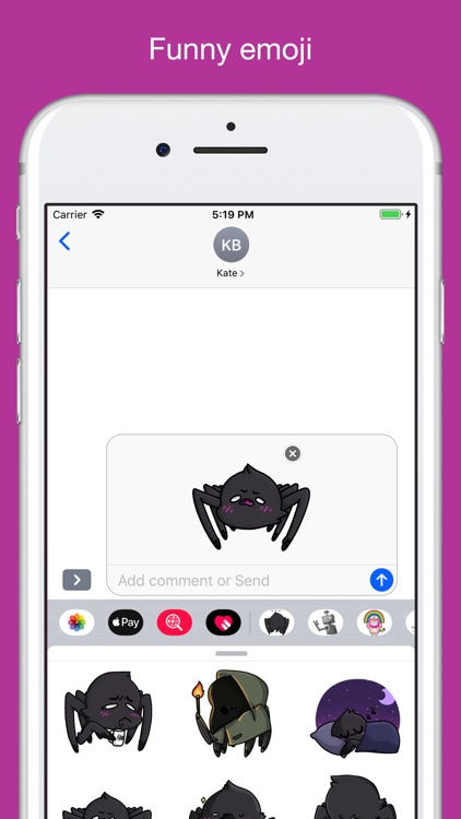 Spider - Emoji and Stickers