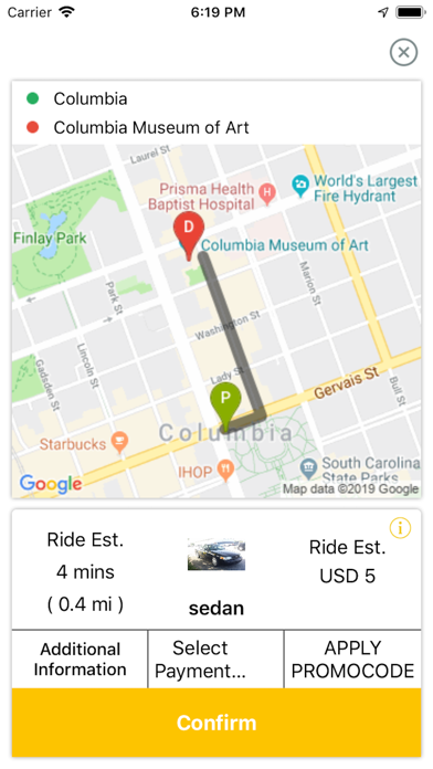 Ucab - The Taxi App screenshot 2
