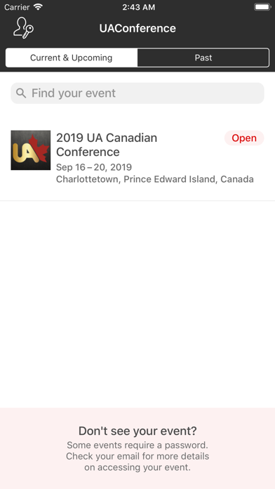 UA Canadian Conference screenshot 2