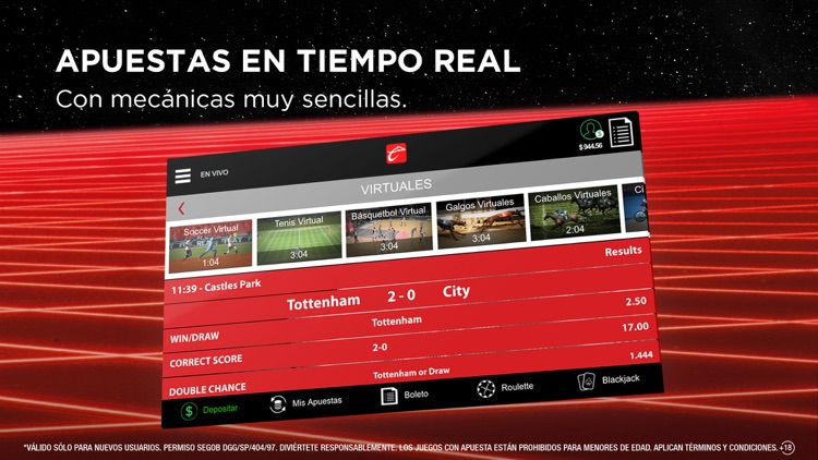 Caliente Virtuales screenshot-7