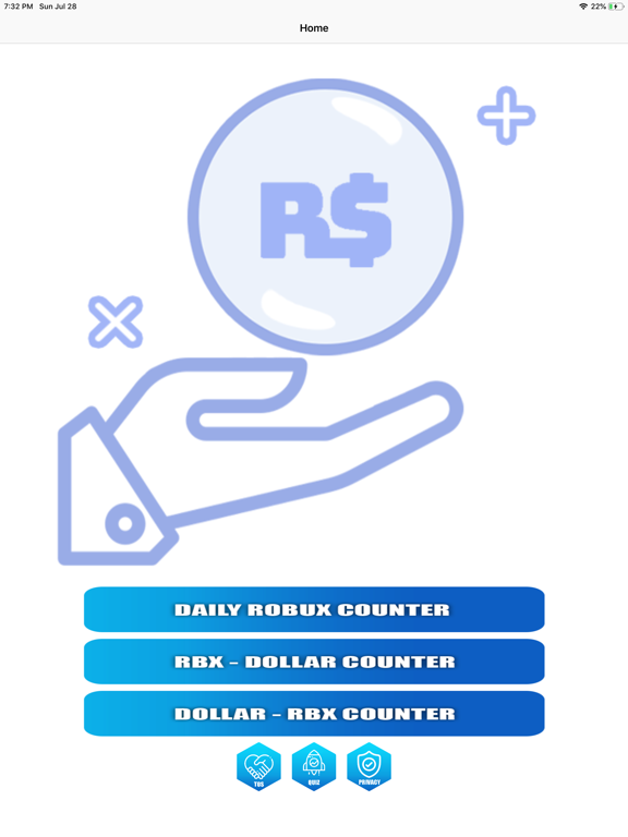 Robux Counter For Roblox App Price Drops - roblox home robux