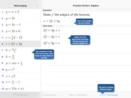 Game screenshot Practice Perfect Algebra mod apk