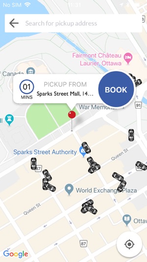 Blueline Taxi Ottawa(圖3)-速報App