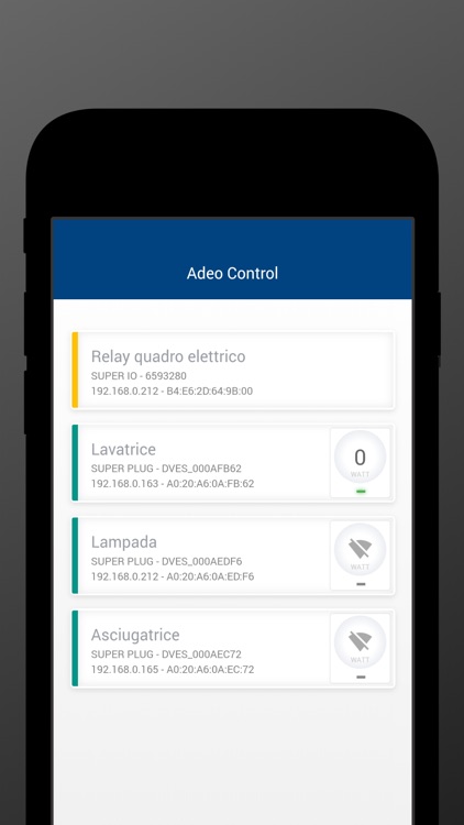 Adeo Control App