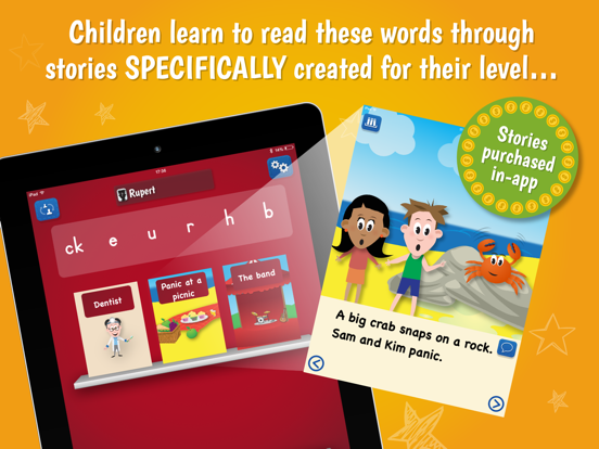 abc PocketPhonics: letter sounds & writing + first words screenshot